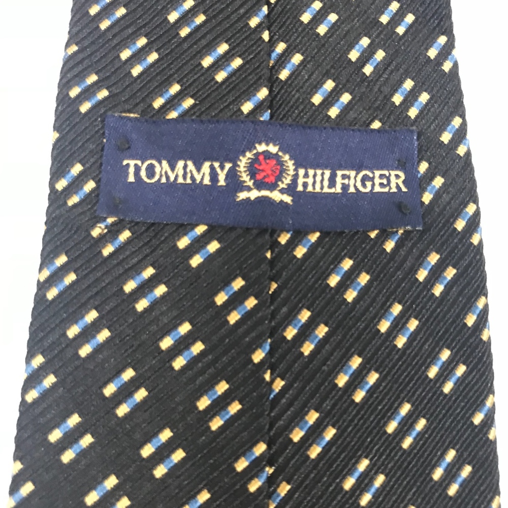 Tommy Hilfiger Black Necktie